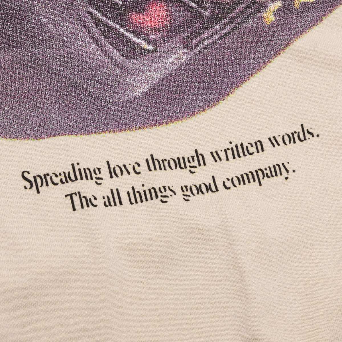 Love Letters Tee - Oatmeal