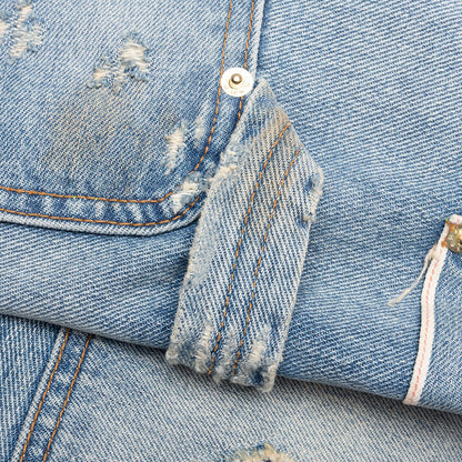 Mason Double-Knee Selvage Denim Trouser - Indigo