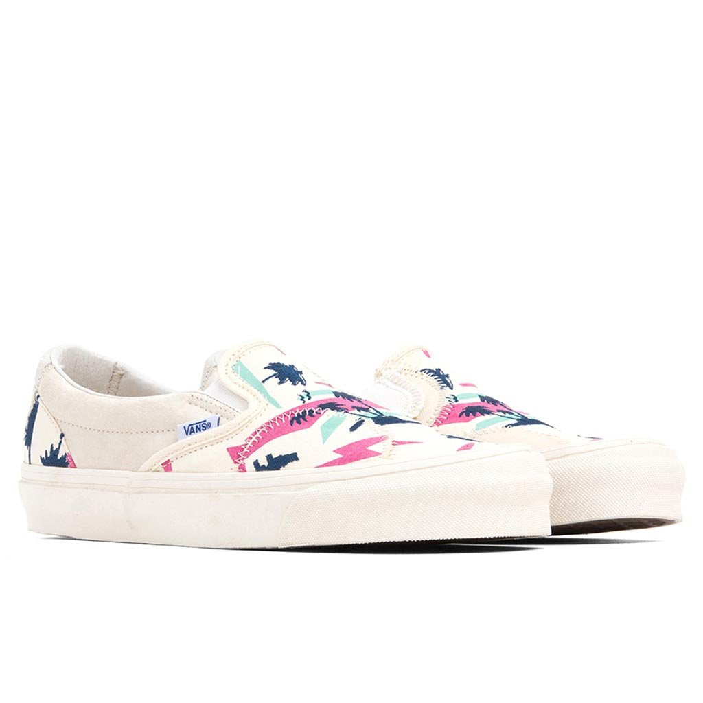 Classic Slip-Bricolage LX - Classic White/Multi/Marshmallow