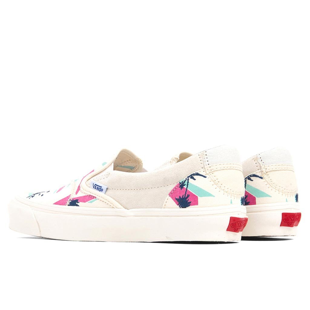 Classic Slip-Bricolage LX - Classic White/Multi/Marshmallow