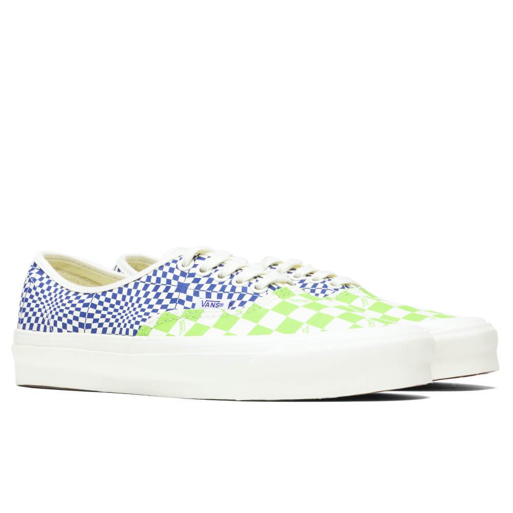 OG Authentic LX - Logo Check/Lime Punch/True Blue