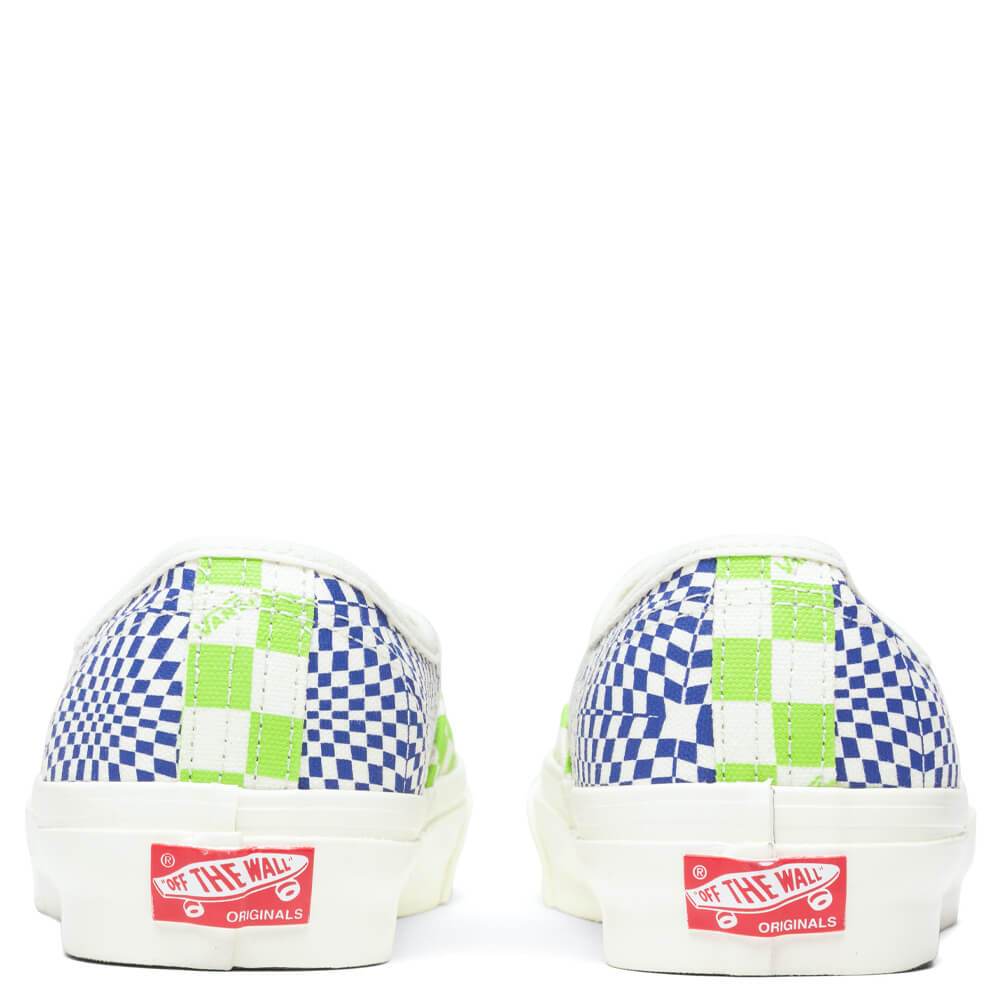 OG Authentic LX - Logo Check/Lime Punch/True Blue