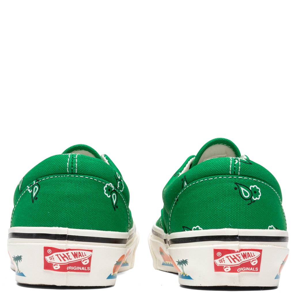 OG Era LX "Paisley" - Fern Green/White