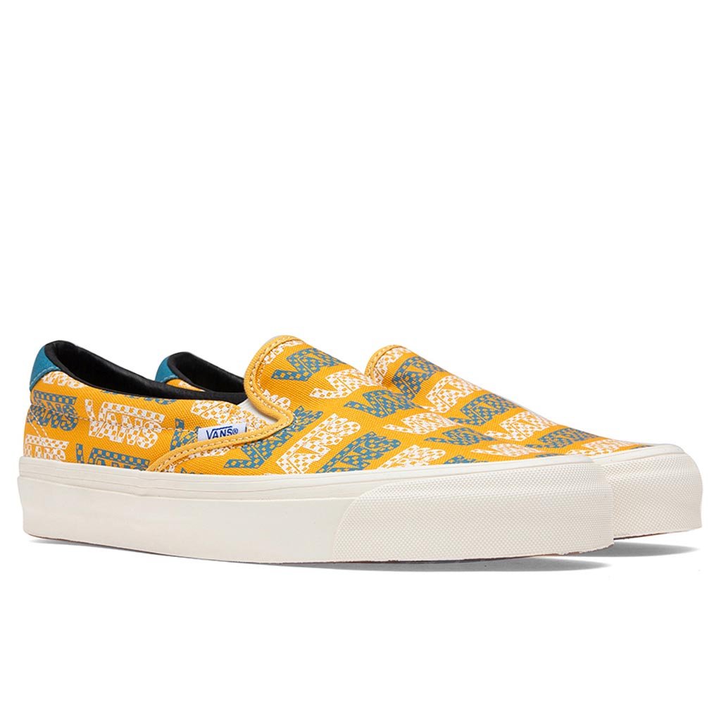 OG Slip-59 LX - Golden Glow/Logo Checkerboard
