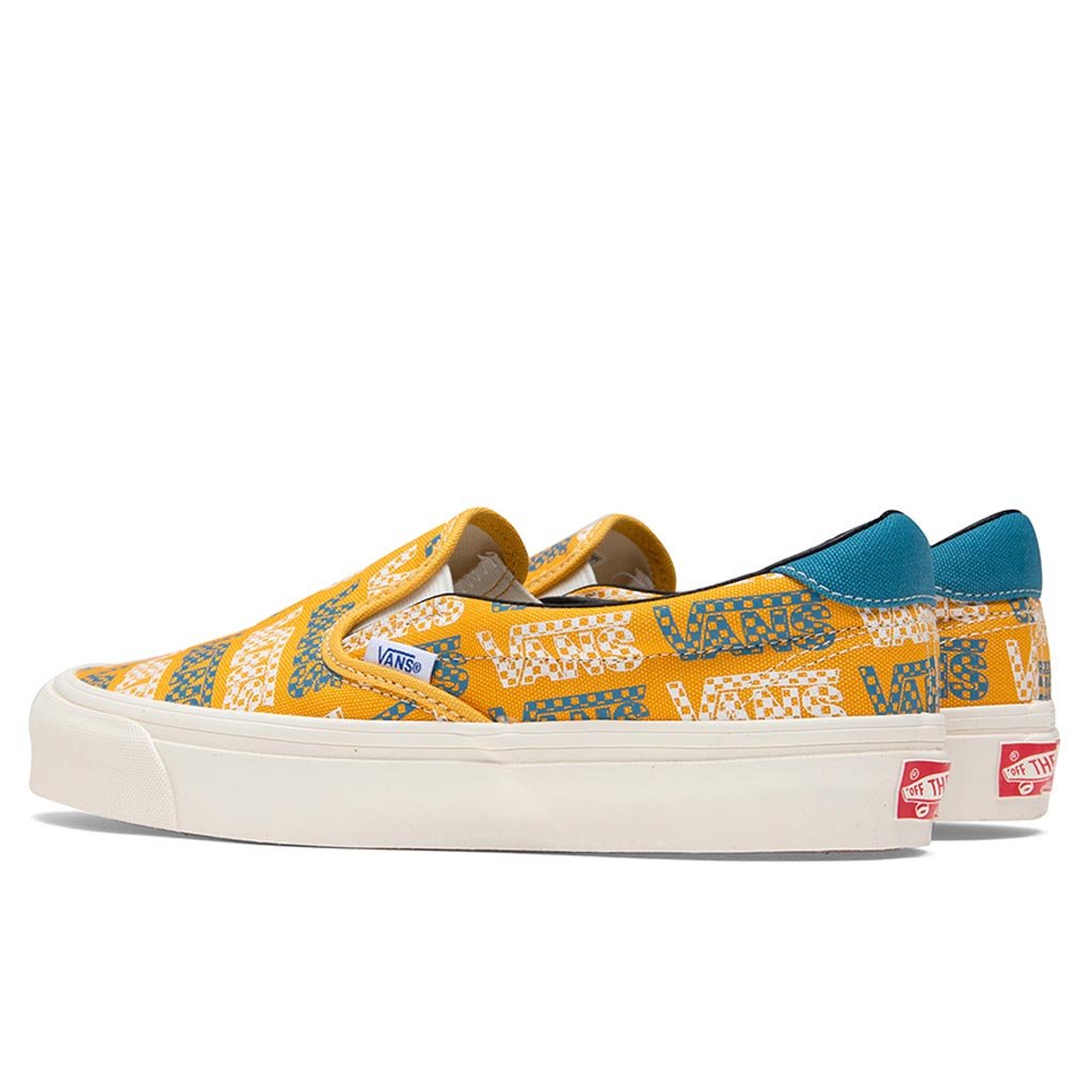 OG Slip-59 LX - Golden Glow/Logo Checkerboard