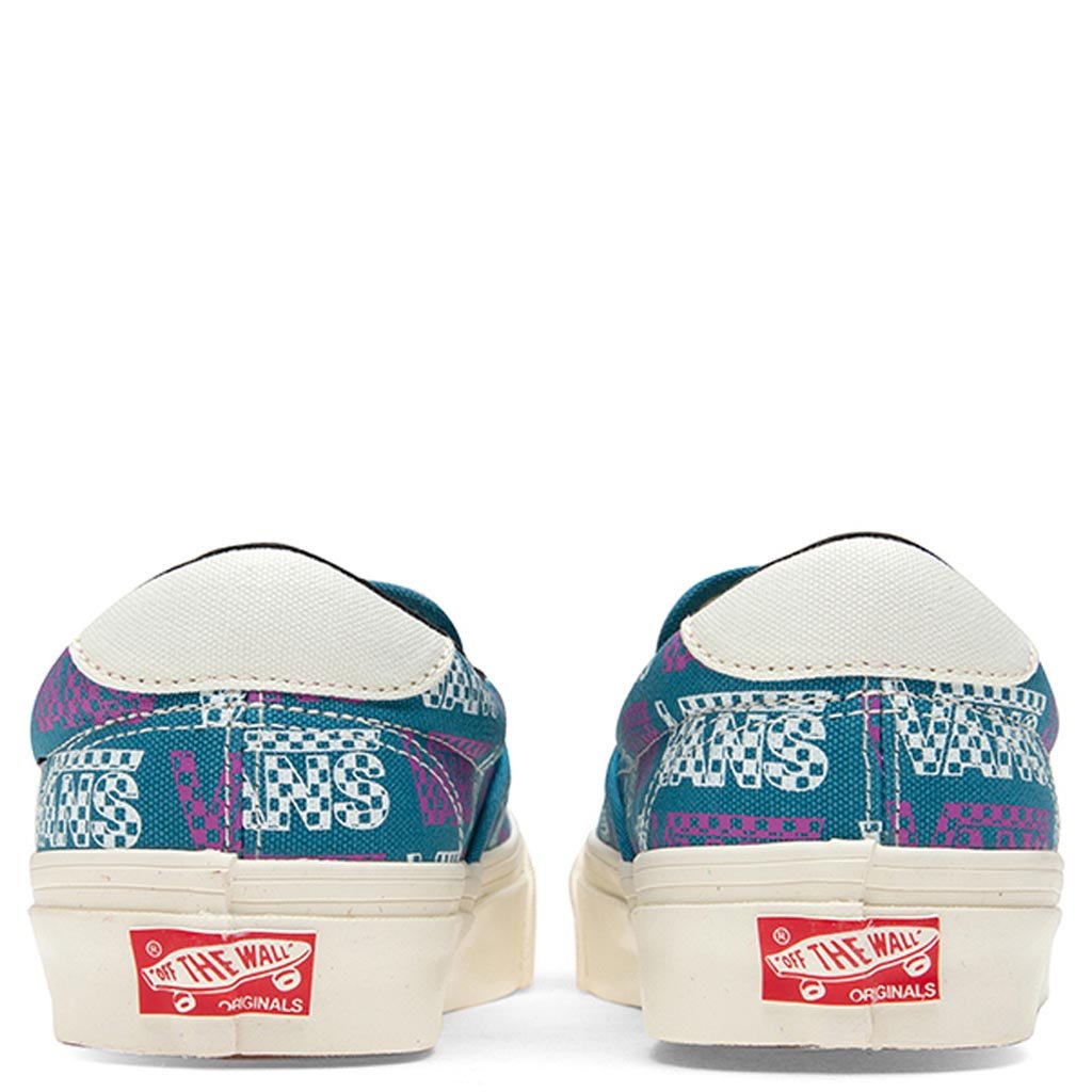 OG Slip-LX - Larkspur/Logo Checkerboard