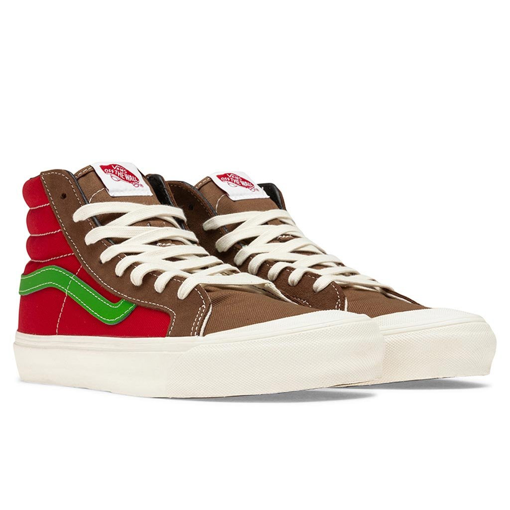 OG Style 138 LX - Rubber/Racing Red/Classic Green