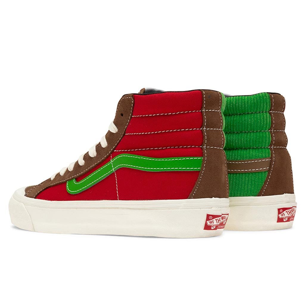 OG Style 138 LX - Rubber/Racing Red/Classic Green