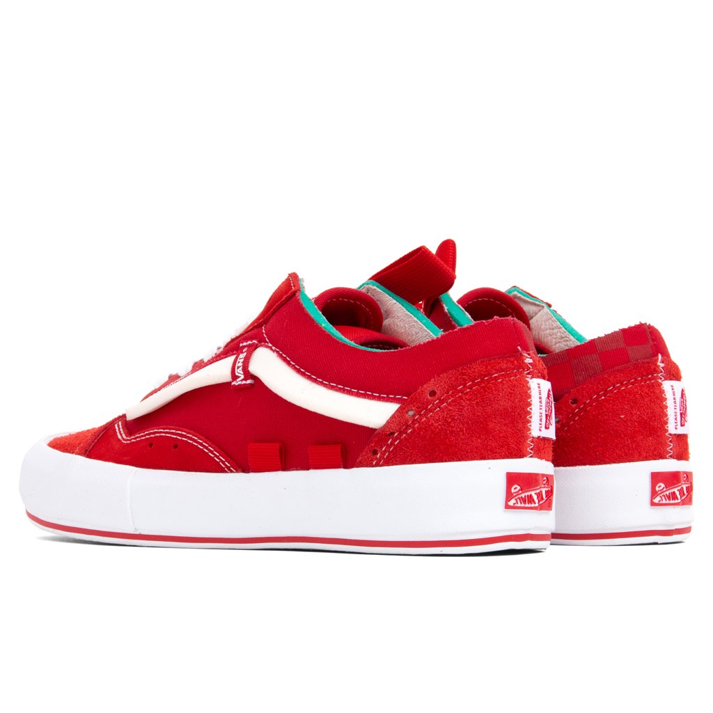 Old Skool Cap LX - Racing Red/True White