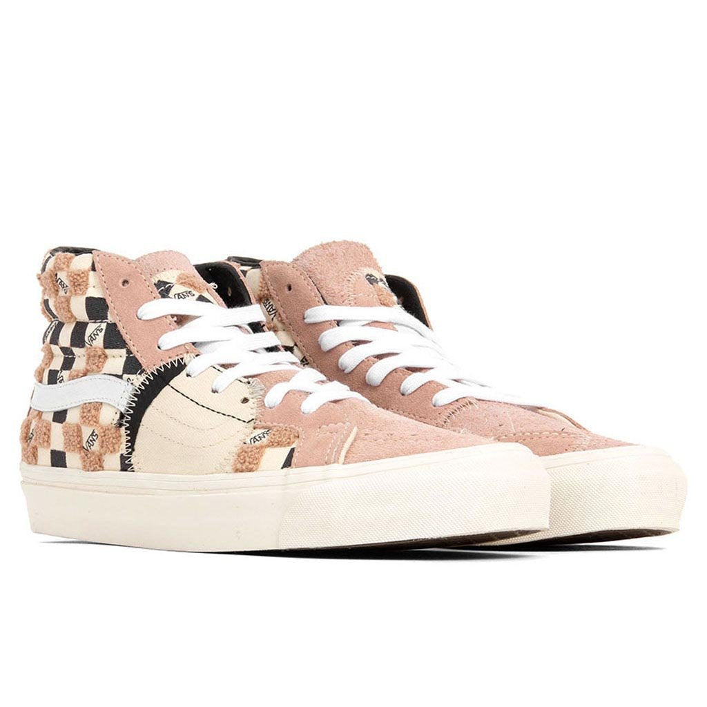Sk8-Hi Bricolage LX - Classic White/Spanish Villa/Ebony