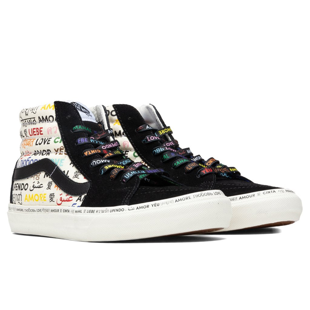 Sk8-Hi VLT LX "Love" - Multi/Marshmallow