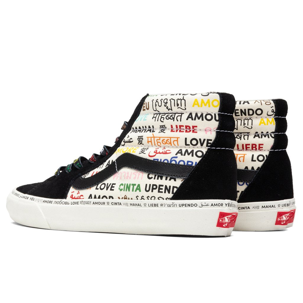Sk8-Hi VLT LX "Love" - Multi/Marshmallow