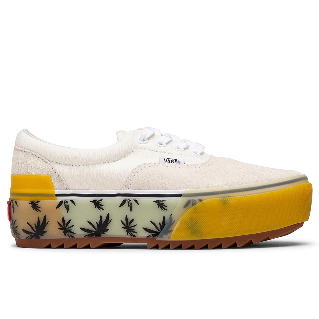 Women's Era Stacked LX - Palm Blue/Yellow