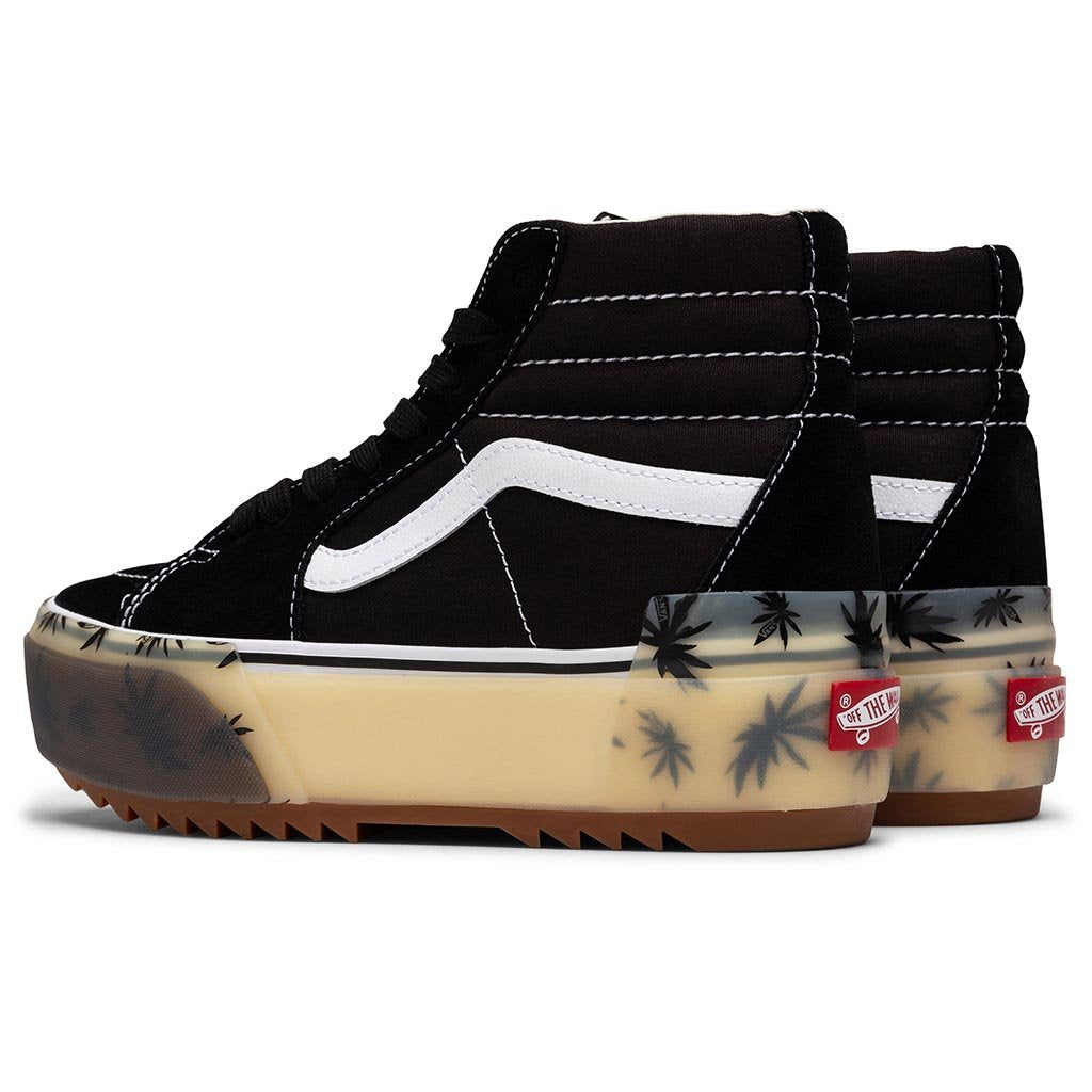 Women's Sk8-Hi Stacked LX - Palm Black