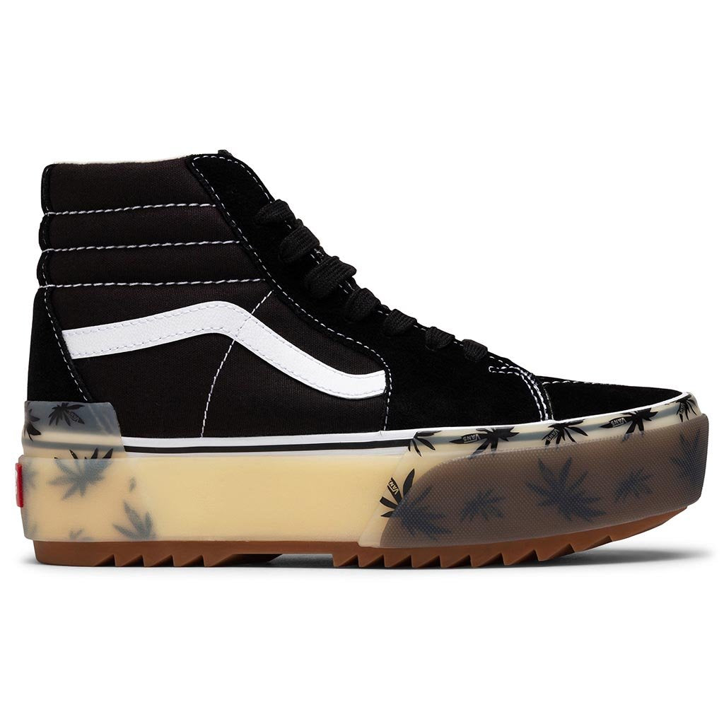 Women's Sk8-Hi Stacked LX - Palm Black