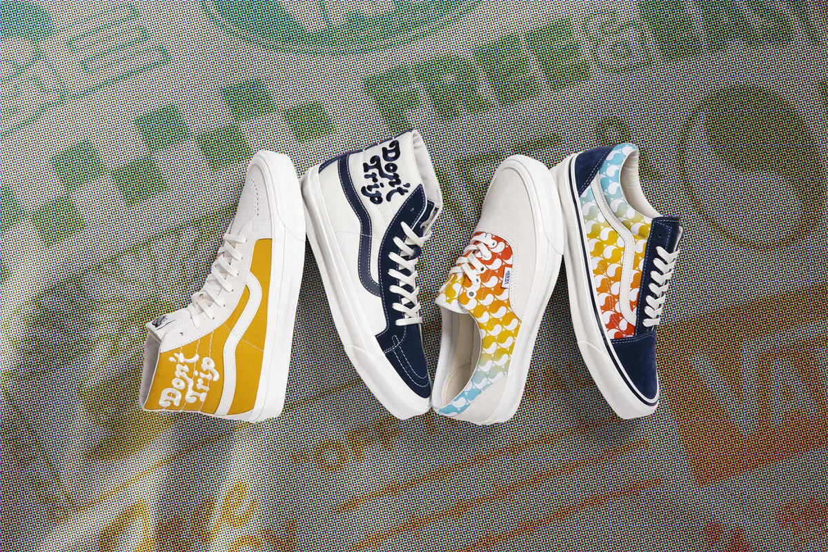 Vans Vault x Free & Easy OG Sk8-Hi LX - Mango Mojito/Marshmallow