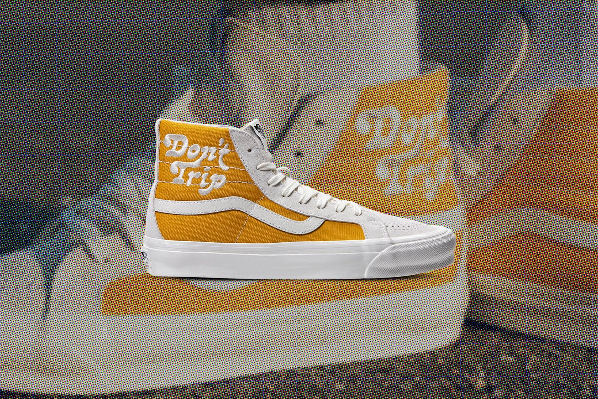 Vans Vault x Free & Easy OG Sk8-Hi LX - Mango Mojito/Marshmallow