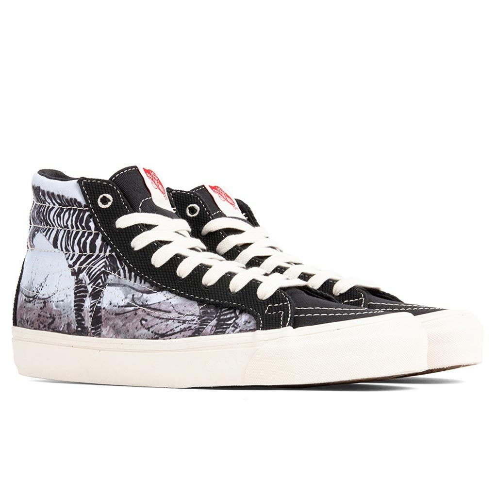 Vans Vault x Ralph Steadman OG Sk8-Hi LX - Zebra