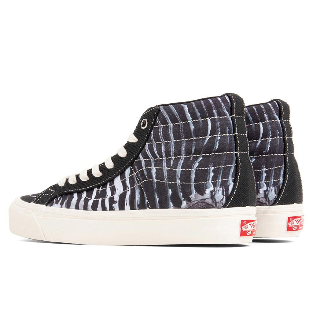 Vans Vault x Ralph Steadman OG Sk8-Hi LX - Zebra