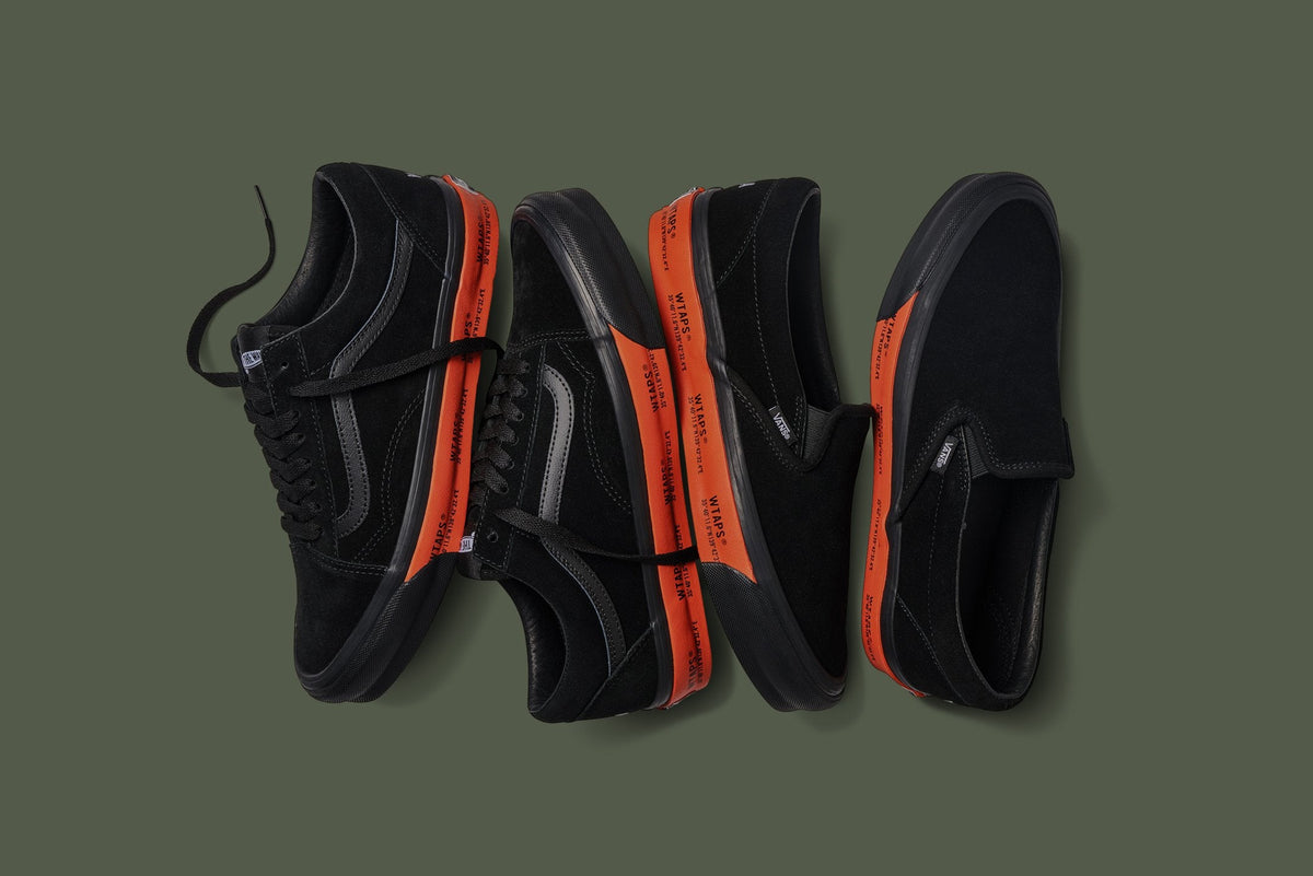 Vans Vault x WTAPS OG Classic Slip-- GPS/Black