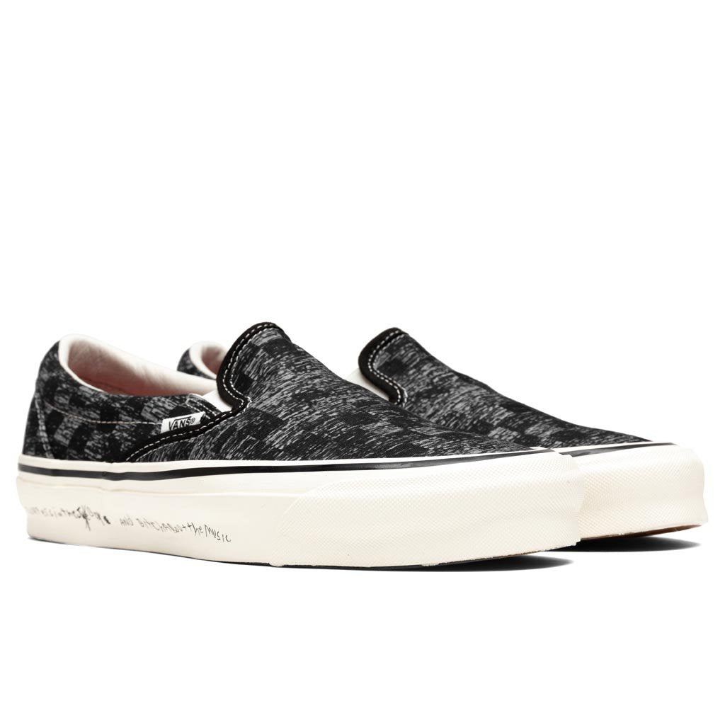 Vans x Jim Goldberg Classic Slip On - TV Static