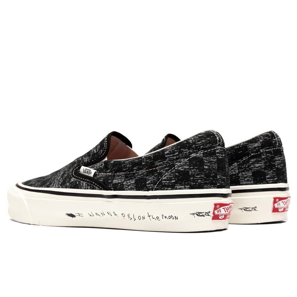 Vans x Jim Goldberg Classic Slip On - TV Static