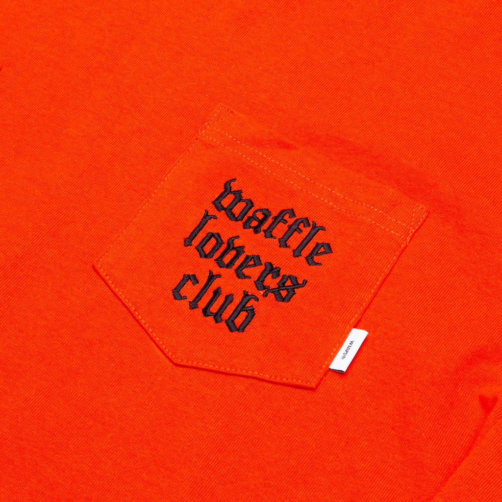 Vans x WTAPS L/S Tee - Mandarin Red
