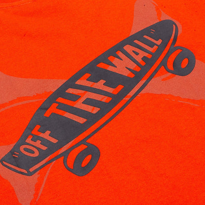 Vans x WTAPS L/S Tee - Mandarin Red