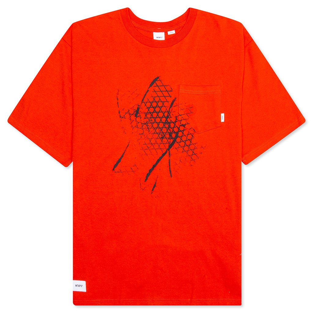 Vans x WTAPS S/S Tee - Mandarin Red