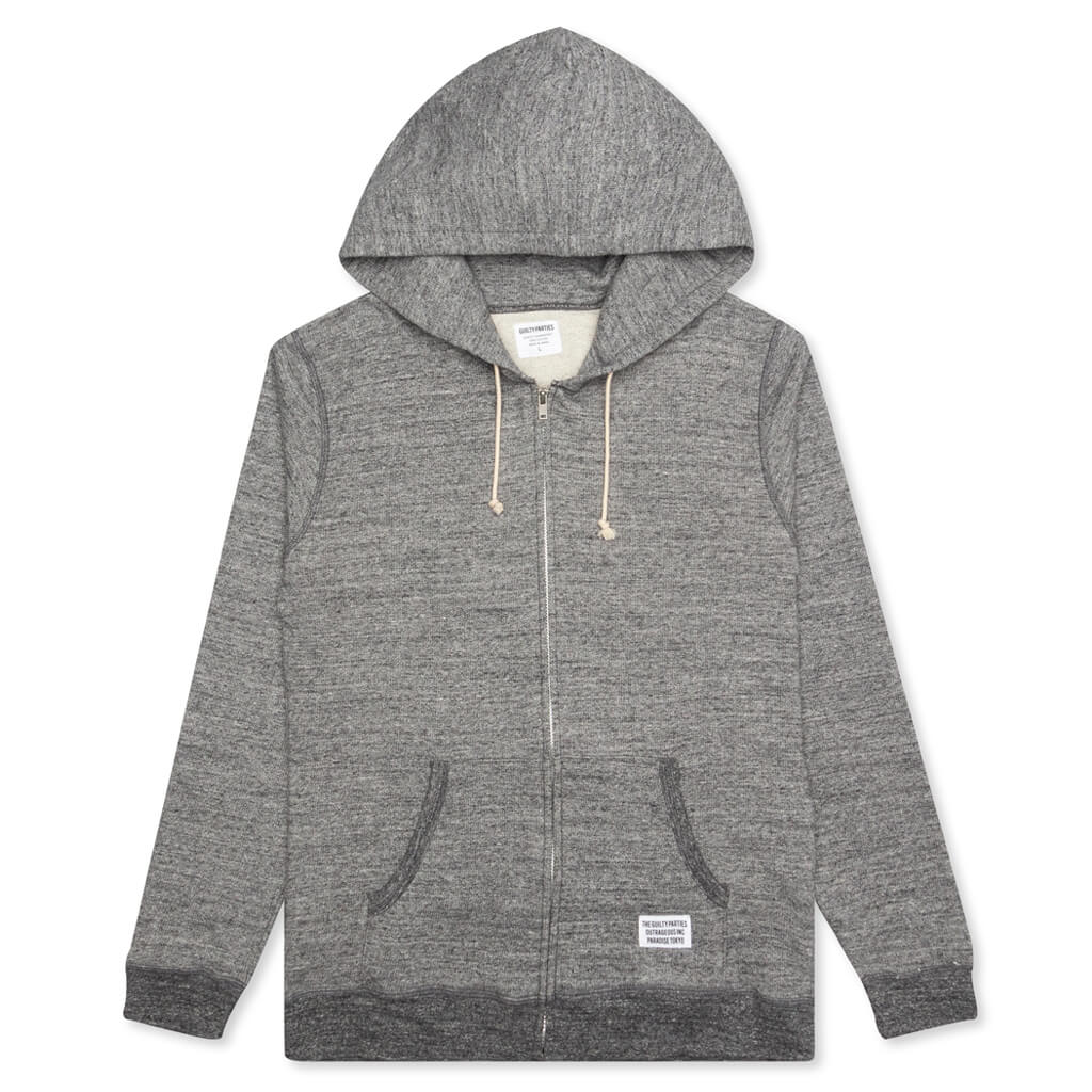 Full Zip Hooded Type 3 - Grey