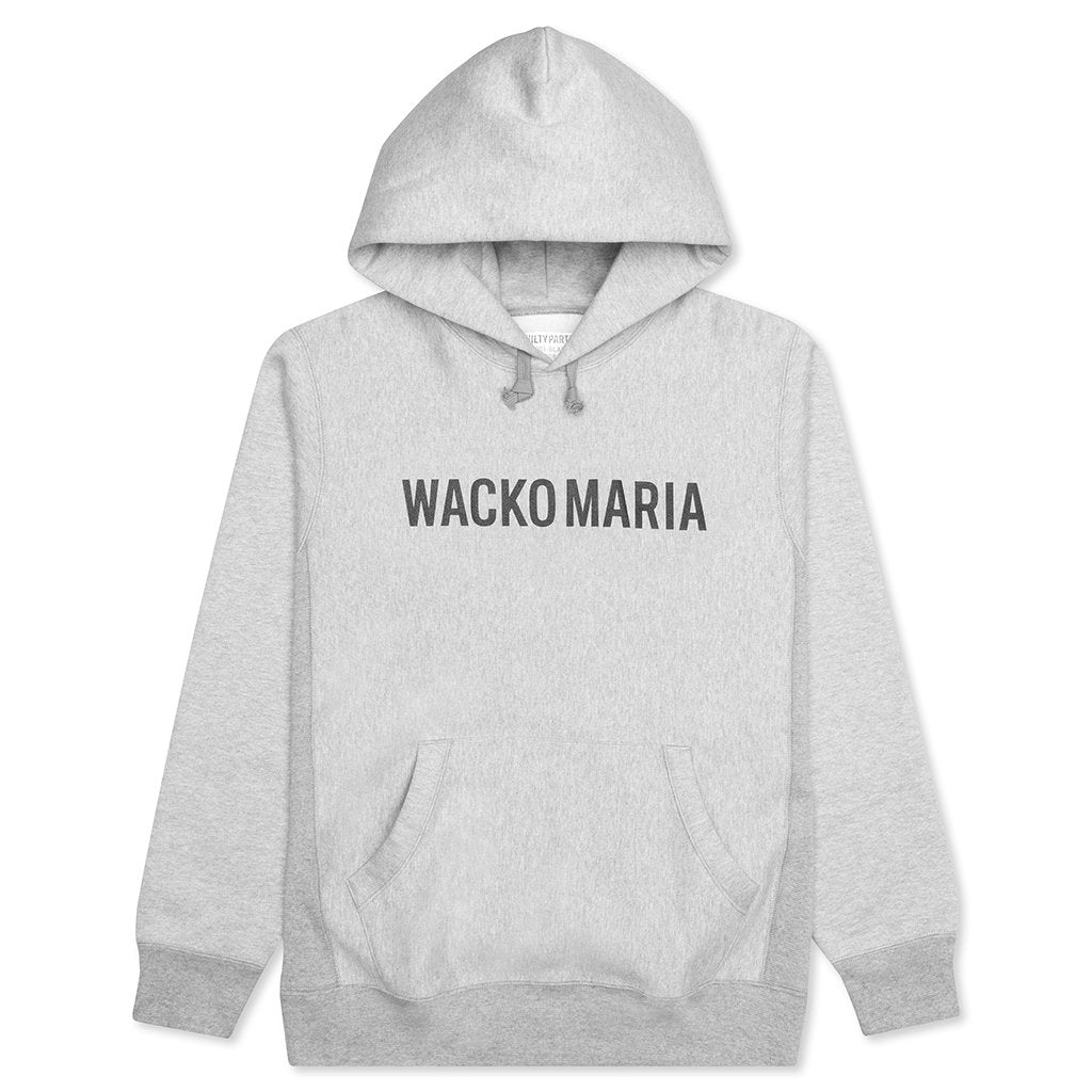 Heavy Weight Pullover Hooded Sweatshirt Type 2 - Grey