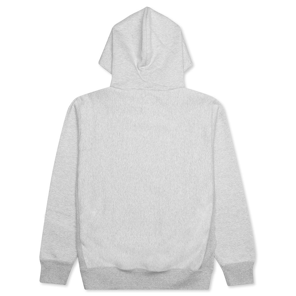 Heavyweight Pullover Hooded Sweatshirt Type-1 - Grey