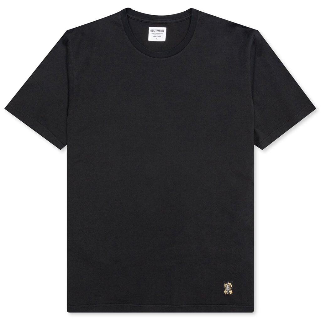 AFFTIER0 Crewneck T-Shirt Type-7 - Black