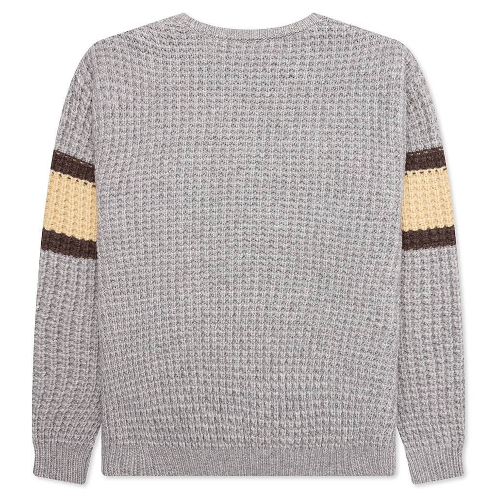 Twitch Chunky Knit Sweater - Heather Grey