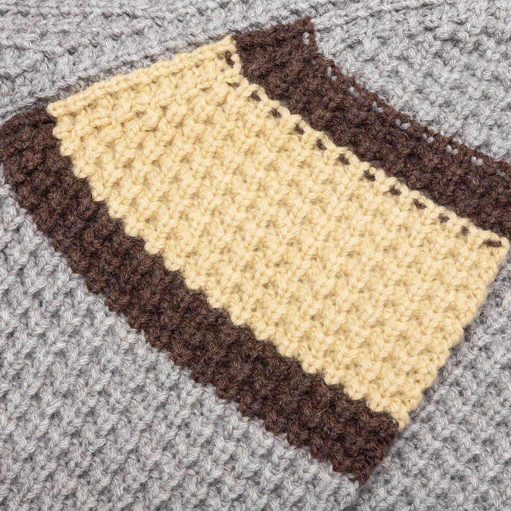 Twitch Chunky Knit Sweater - Heather Grey