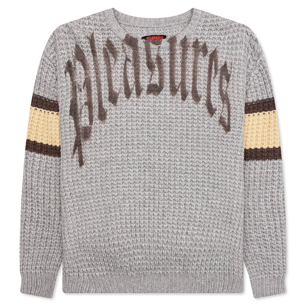 Twitch Chunky Knit Sweater - Heather Grey