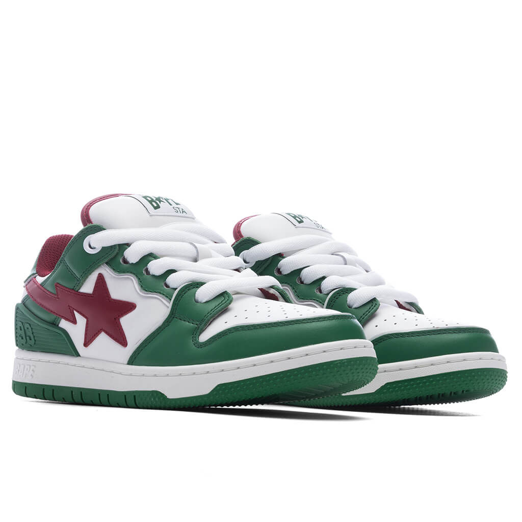 Women's New Bape SK8 STA #1 - Green