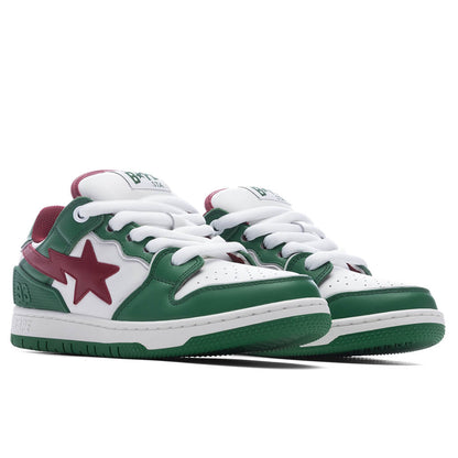 Women's New Bape SK8 STA #1 - Green