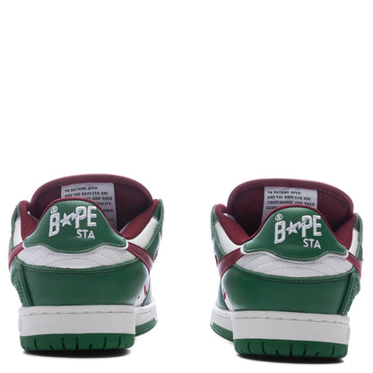 Women's New Bape SK8 STA #1 - Green